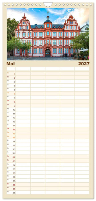 Mainz - Gutenbergstadt am Rhein (CALVENDO Familienplaner 2027)