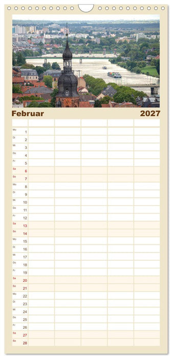 Heidelberg im Fokus (CALVENDO Familienplaner 2027)