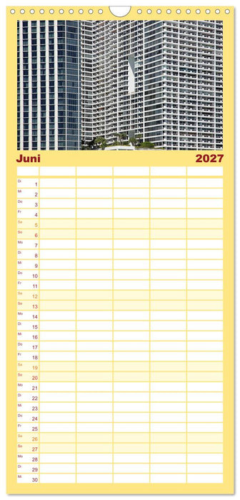 Miami und Miami Beach (CALVENDO Familienplaner 2027)