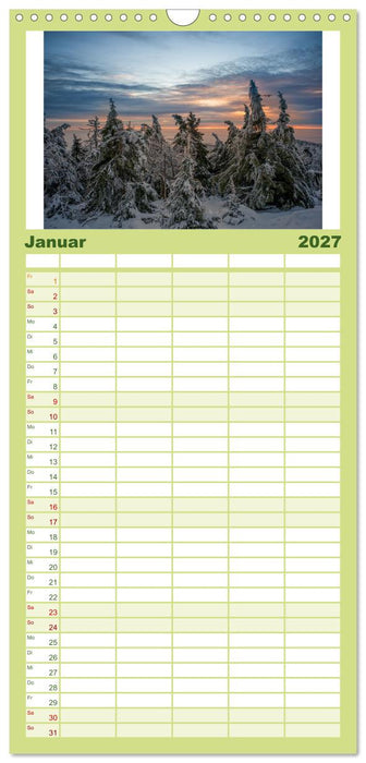 Ohh, Du wunderschöner Harz! (CALVENDO Familienplaner 2027)