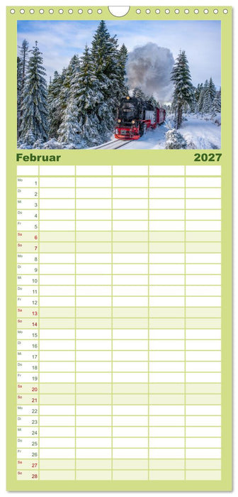 Ohh, Du wunderschöner Harz! (CALVENDO Familienplaner 2027)