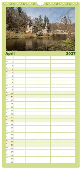 Ohh, Du wunderschöner Harz! (CALVENDO Familienplaner 2027)