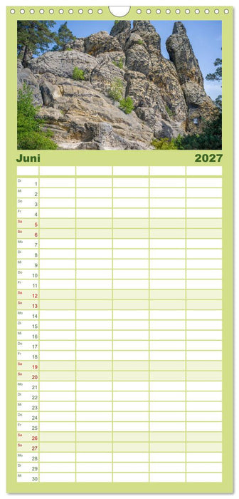 Ohh, Du wunderschöner Harz! (CALVENDO Familienplaner 2027)