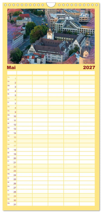 Jena attraktiv (CALVENDO Familienplaner 2027)