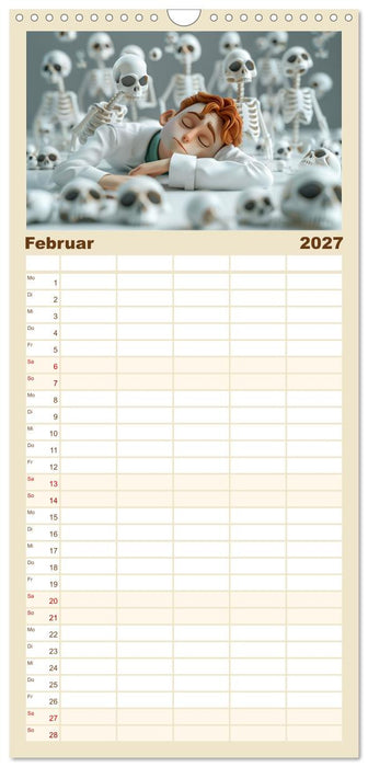 Nur ein paar Semester Medizin (CALVENDO Familienplaner 2027)