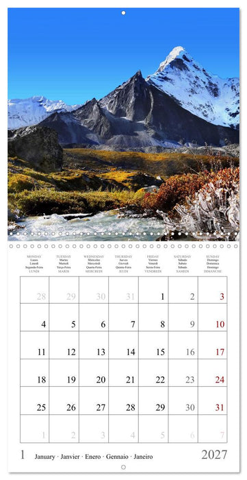 World Travel, Explore - Dream- Discover (CALVENDO Monthly Calendar 2027)