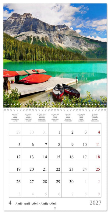 World Travel, Explore - Dream- Discover (CALVENDO Monthly Calendar 2027)
