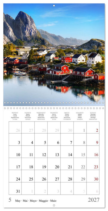 World Travel, Explore - Dream- Discover (CALVENDO Monthly Calendar 2027)
