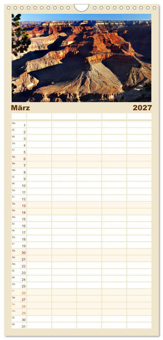Nationalparks der Welt (CALVENDO Familienplaner 2027)