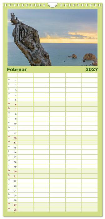 Zypern erleben (CALVENDO Familienplaner 2027)