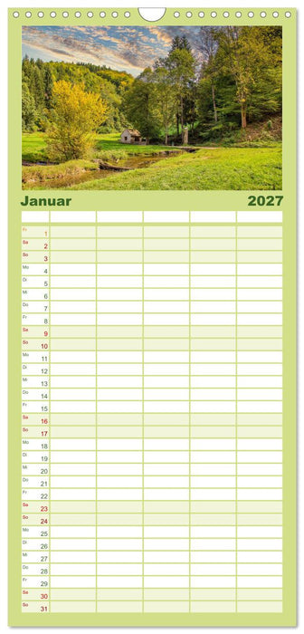 Unterwegs im Filstal (CALVENDO Familienplaner 2027)