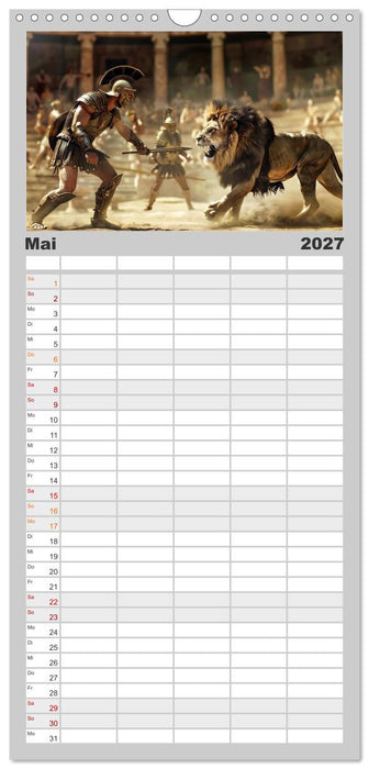 Unbeugsame Herzen (CALVENDO Familienplaner 2027)