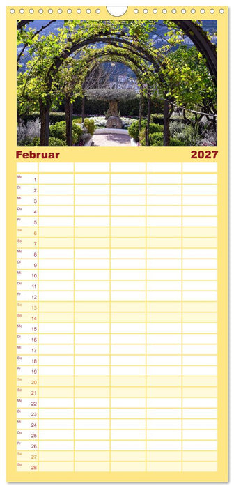 Sehnsuchtsort Amalfiküste (CALVENDO Familienplaner 2027)
