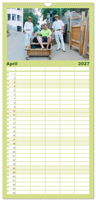 Madeira, Insel im ewigen Frühling (CALVENDO Familienplaner 2027)