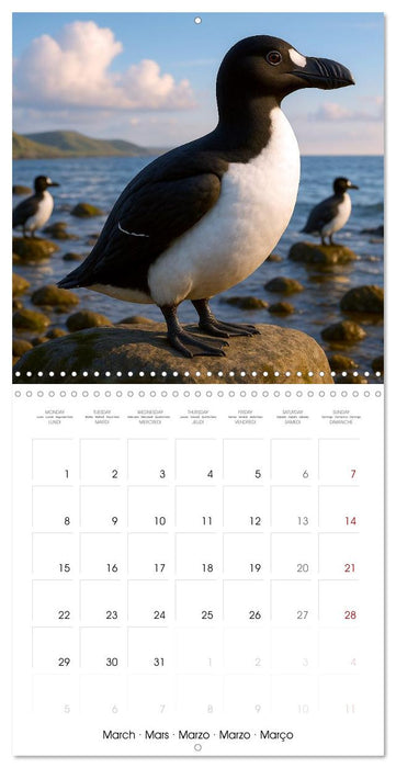 Species of the Past (CALVENDO Monthly Calendar 2027)