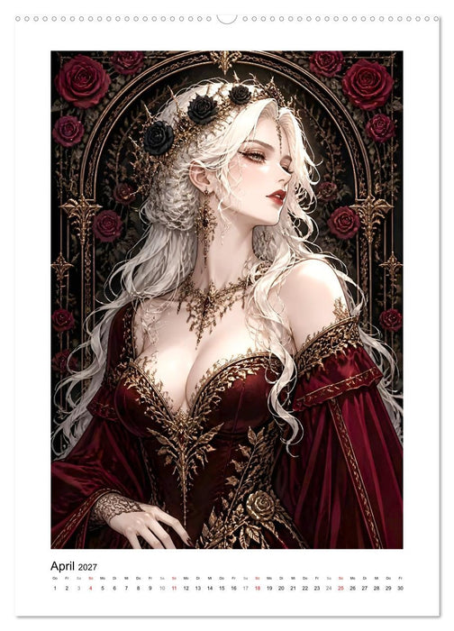 Die Pinups ihrer Zeit (CALVENDO Premium Wandkalender 2027)