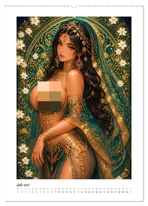Die Pinups ihrer Zeit (CALVENDO Premium Wandkalender 2027)