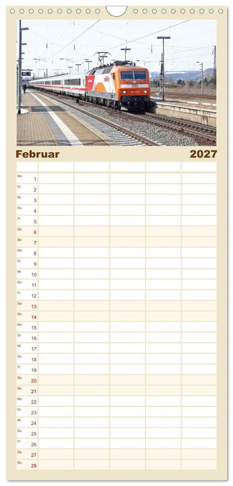 Die Baureihe 120 der Deutschen Bahn (CALVENDO Familienplaner 2027)