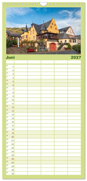 Moselansichten (CALVENDO Familienplaner 2027)
