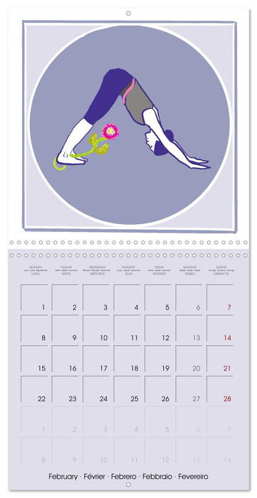 Dance of the Lotus Yogini (CALVENDO Monthly Calendar 2027)