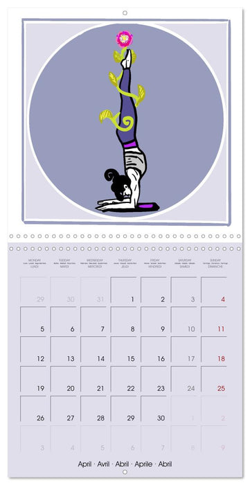 Dance of the Lotus Yogini (CALVENDO Monthly Calendar 2027)