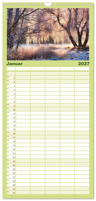 Dreieich Natur Pur (CALVENDO Familienplaner 2027)