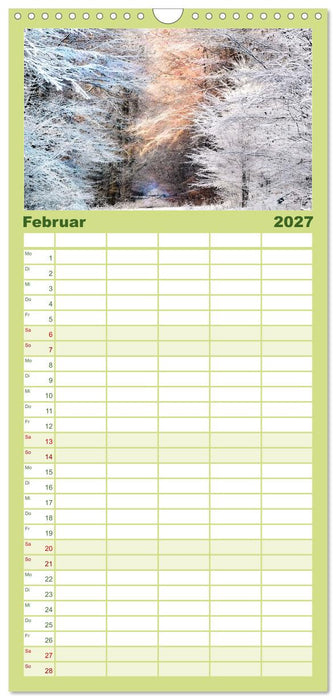 Dreieich Natur Pur (CALVENDO Familienplaner 2027)