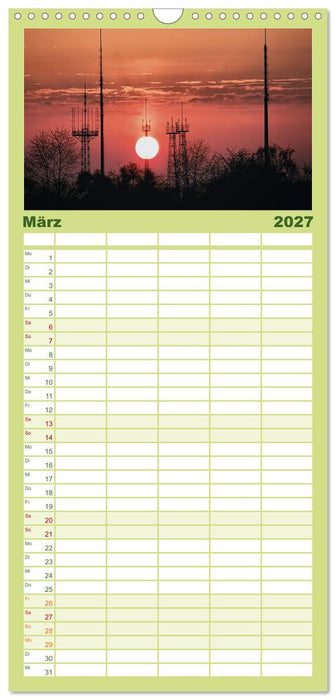 Dreieich Natur Pur (CALVENDO Familienplaner 2027)