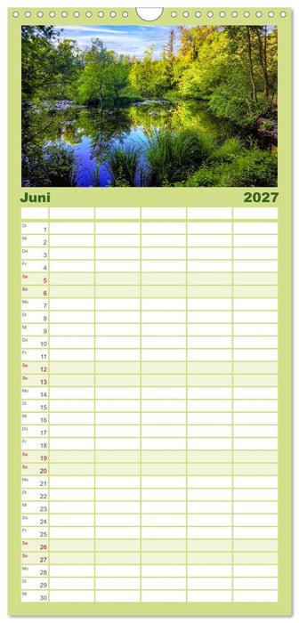 Dreieich Natur Pur (CALVENDO Familienplaner 2027)