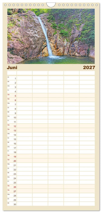 Zauberhaftes Südkorea Landschaften, Städte und Kultur (CALVENDO Familienplaner 2027)