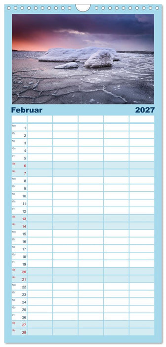 Vorpommern im Fokus (CALVENDO Familienplaner 2027)