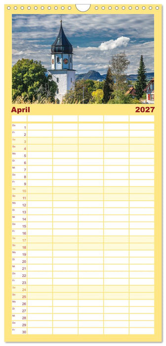 Herbst rund um den Bodensee (CALVENDO Familienplaner 2027)