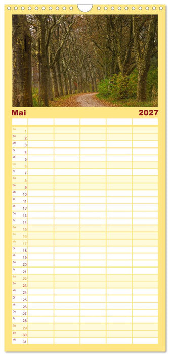 Herbst rund um den Bodensee (CALVENDO Familienplaner 2027)