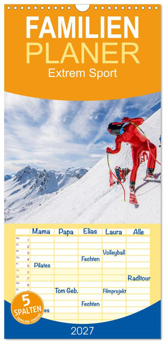 Extrem Sport (CALVENDO Familienplaner 2027)