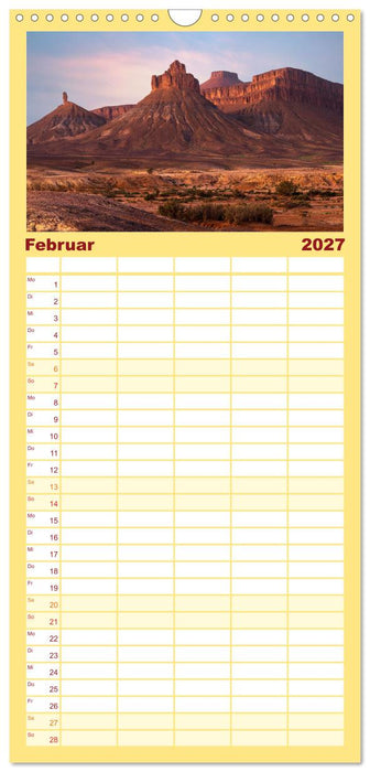 Marokko, ein lebendiges Mosaik voller Farben. (CALVENDO Familienplaner 2027)