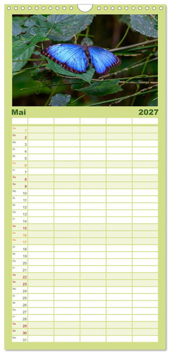 Costa Rica - Naturparadies zwischen Karibik und Pazifik (CALVENDO Familienplaner 2027)