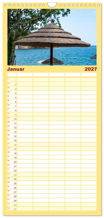Porec Kalender - Die kroatische Stadt an der Adria (CALVENDO Familienplaner 2027)
