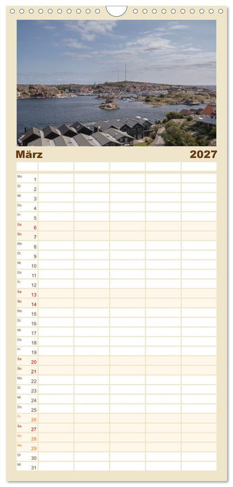 Schweden - Die Highlights von Småland bis zur Westküste (CALVENDO Familienplaner 2027)