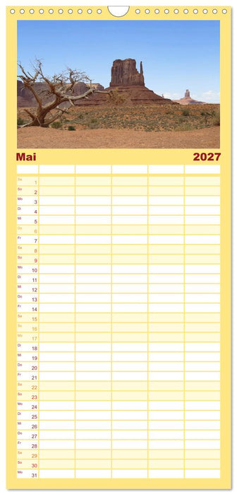 Discover the West (CALVENDO Familienplaner 2027)