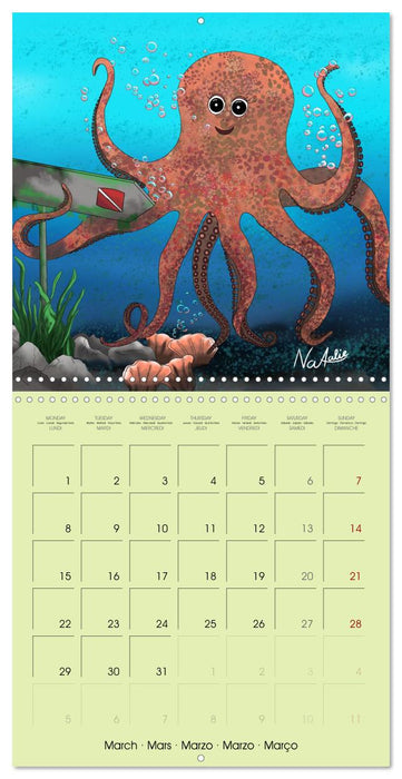 Enchanted Ocean World (CALVENDO Monthly Calendar 2027)