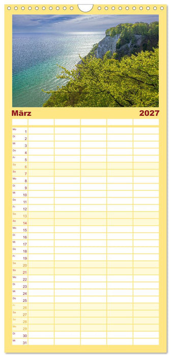 Rügenliebe (CALVENDO Familienplaner 2027)