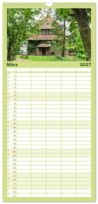 Die Villenkolonie in Buchschlag (CALVENDO Familienplaner 2027)