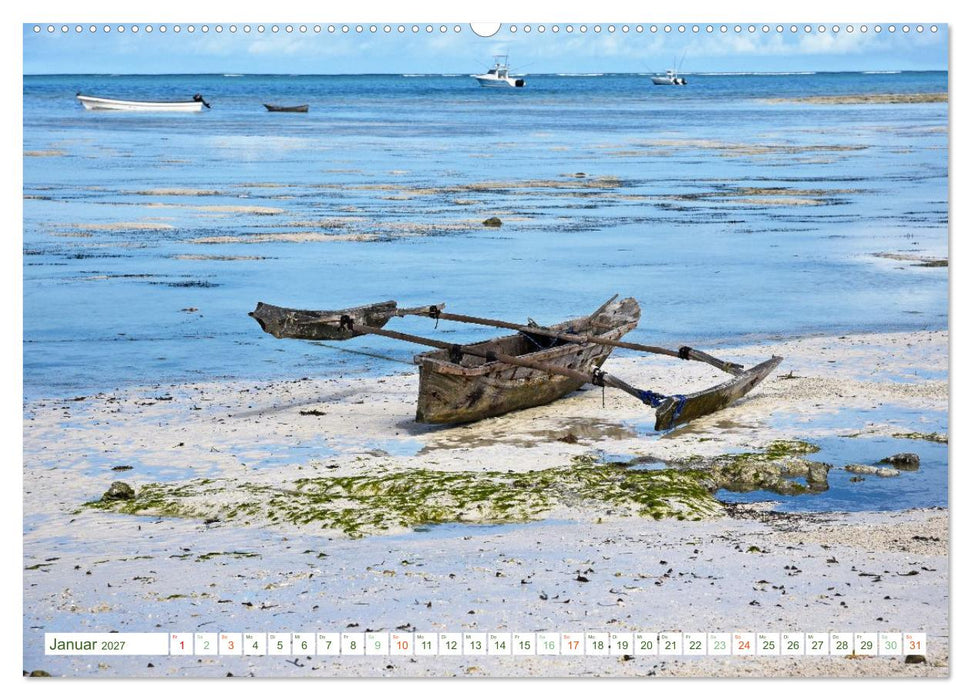 Erlebe mit mir das paradiesische Sansibar (CALVENDO Premium Wandkalender 2027)