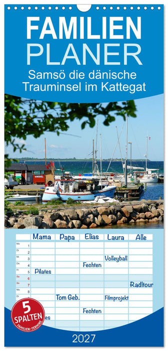 Samsö die dänische Trauminsel im Kattegat (CALVENDO Familienplaner 2027)
