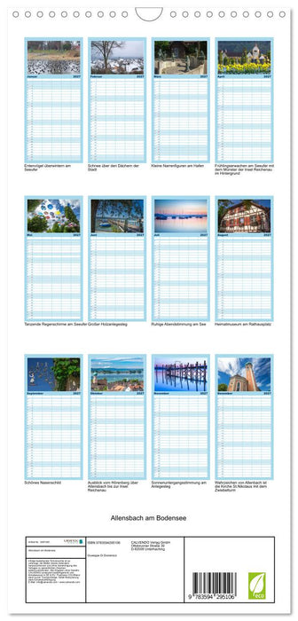 Allensbach am Bodensee (CALVENDO Familienplaner 2027)
