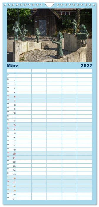 Allensbach am Bodensee (CALVENDO Familienplaner 2027)