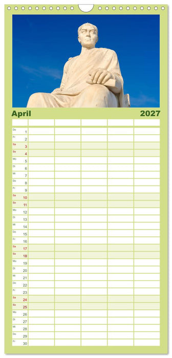 Mediterraner Zauber - Korfu in all seinen Facetten (CALVENDO Familienplaner 2027)