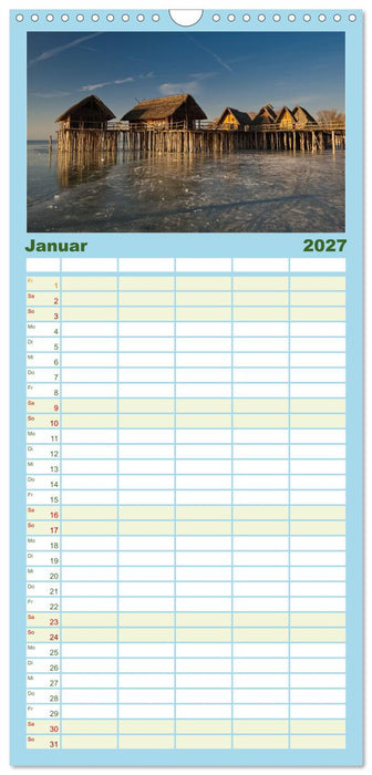 Uhldingen am Bodensee (CALVENDO Familienplaner 2027)