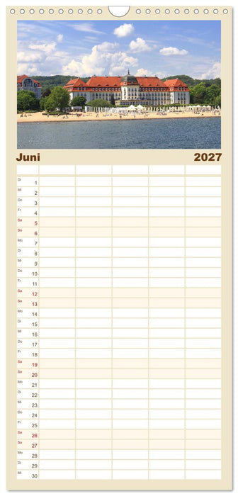 Quer durch Polens Norden (CALVENDO Familienplaner 2027)