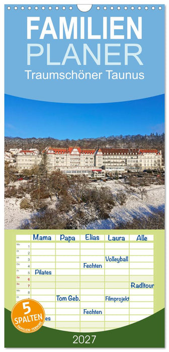 Traumschöner Taunus (CALVENDO Familienplaner 2027)